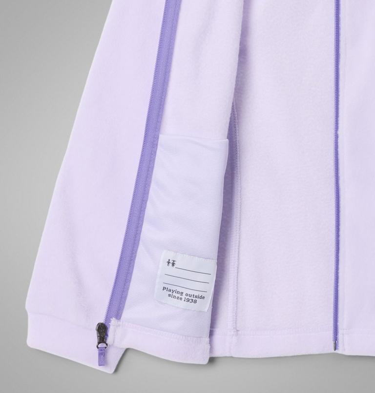 Girls&rsquo; Benton Springs Fleece Jacket, Color: Purple Tint, image 3