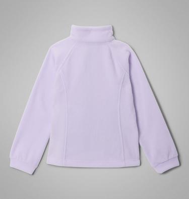 Girls&rsquo; Benton Springs Fleece Jacket, Color: Purple Tint, image 2