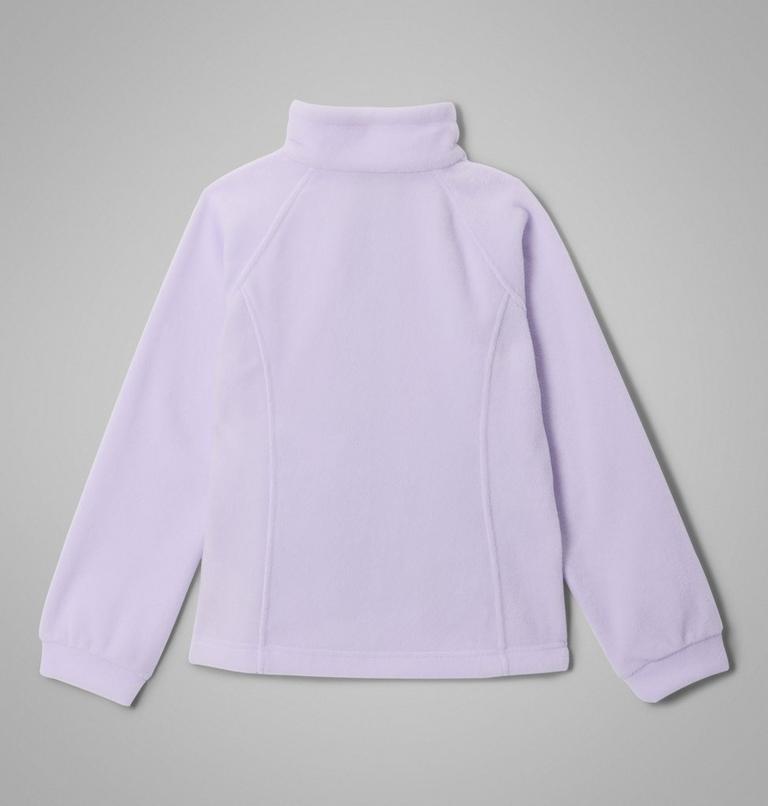 Girls&rsquo; Benton Springs Fleece Jacket, Color: Purple Tint, image 2