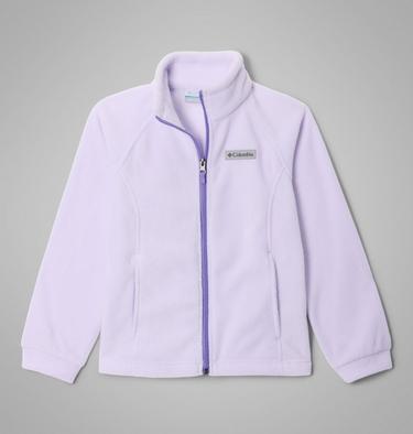Girls&rsquo; Benton Springs Fleece Jacket, Color: Purple Tint, image 1