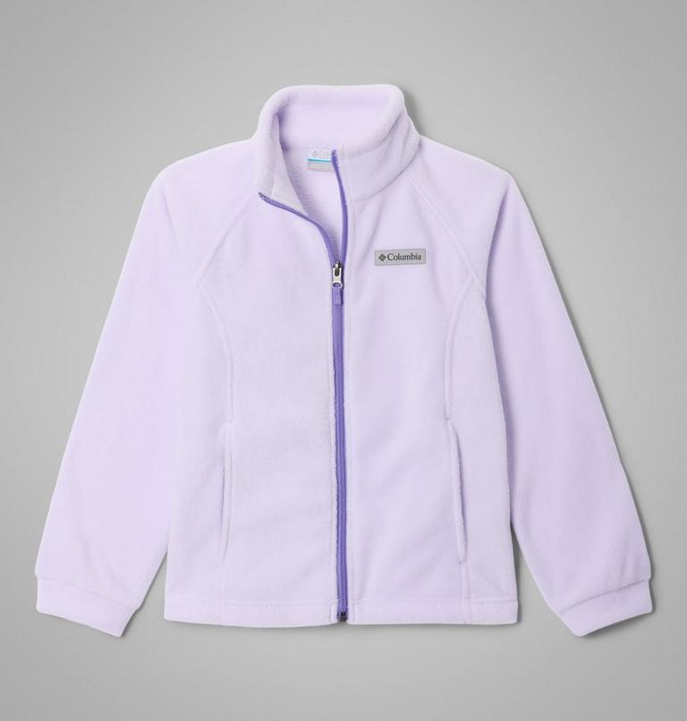 Girls&rsquo; Benton Springs Fleece Jacket, Color: Purple Tint, image 1