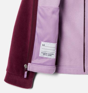 Forro polar Benton Springs para ni&ntilde;a, Color: Marionberry, Gumdrop, image 3
