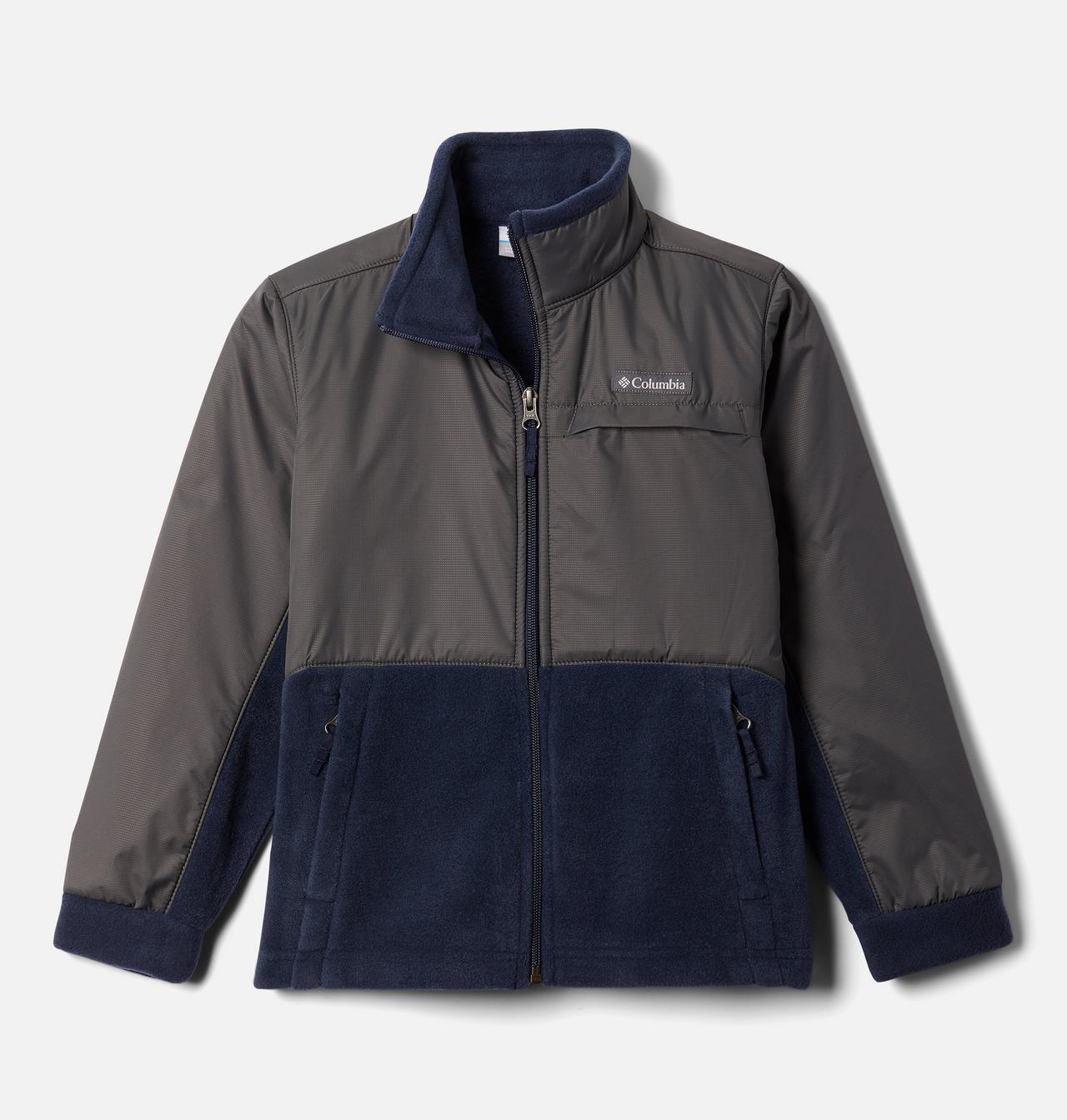 Boys’ Steens Mountain™ Overlay Fleece Jacket 1
