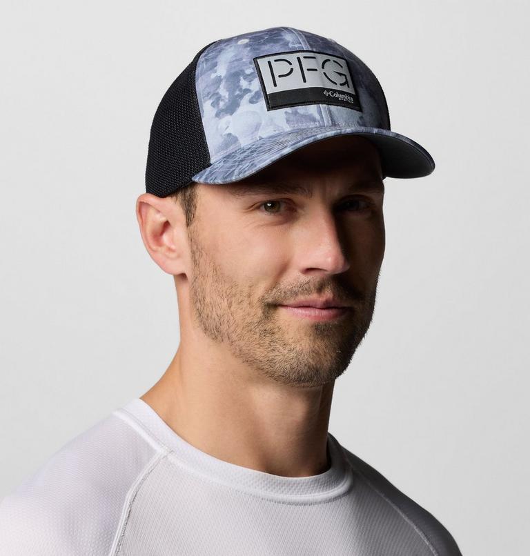 Gorra PFG Camo Mesh, Color: Cool Grey Seamoss Print, image 2