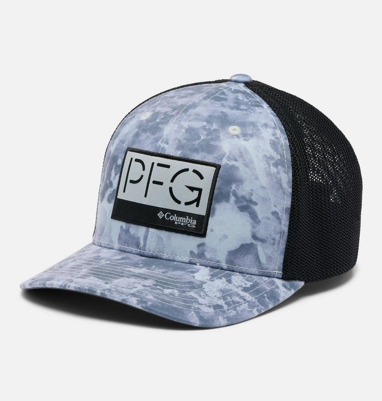 Gorra PFG Camo Mesh, Color: Cool Grey Seamoss Print, image 1