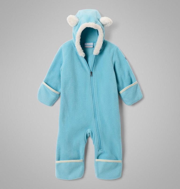 Infant Tiny Bear II Bunting, Color: Vintage Blue, Chalk, image 3