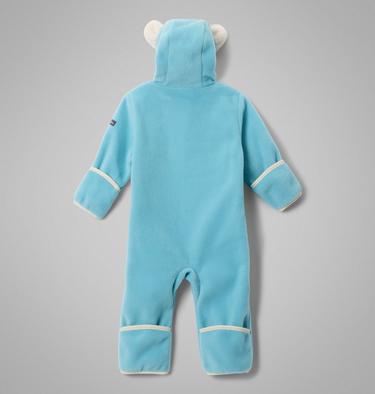 Infant Tiny Bear II Bunting, Color: Vintage Blue, Chalk, image 4
