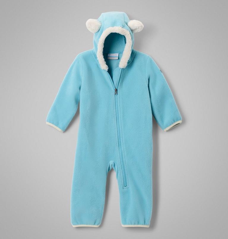 Infant Tiny Bear II Bunting, Color: Vintage Blue, Chalk, image 1