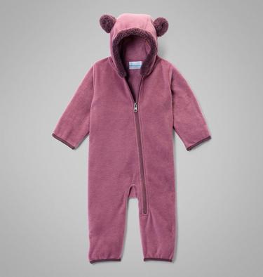 Infant Tiny Bear II Bunting, Color: Antique Mauve, Moonvista, image 3