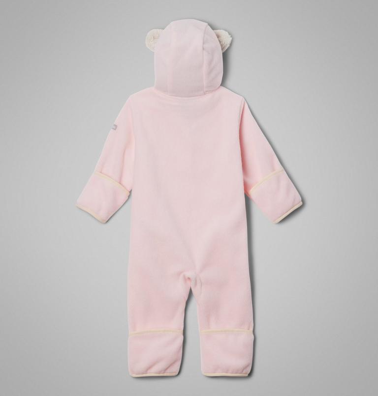 Infant Tiny Bear II Bunting | 608 | 12/18, Color: Satin Pink, Chalk, image 2