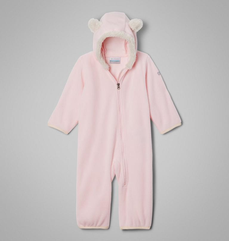 Infant Tiny Bear II Bunting | 608 | 12/18, Color: Satin Pink, Chalk, image 1