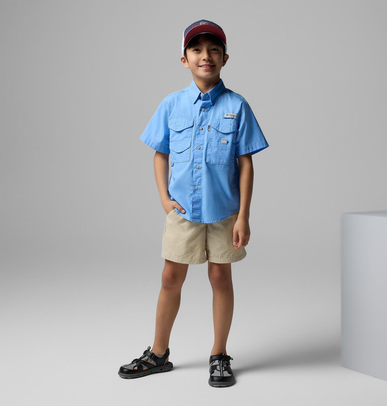 Boys’ PFG Bonehead Short Sleeve Shirt 7