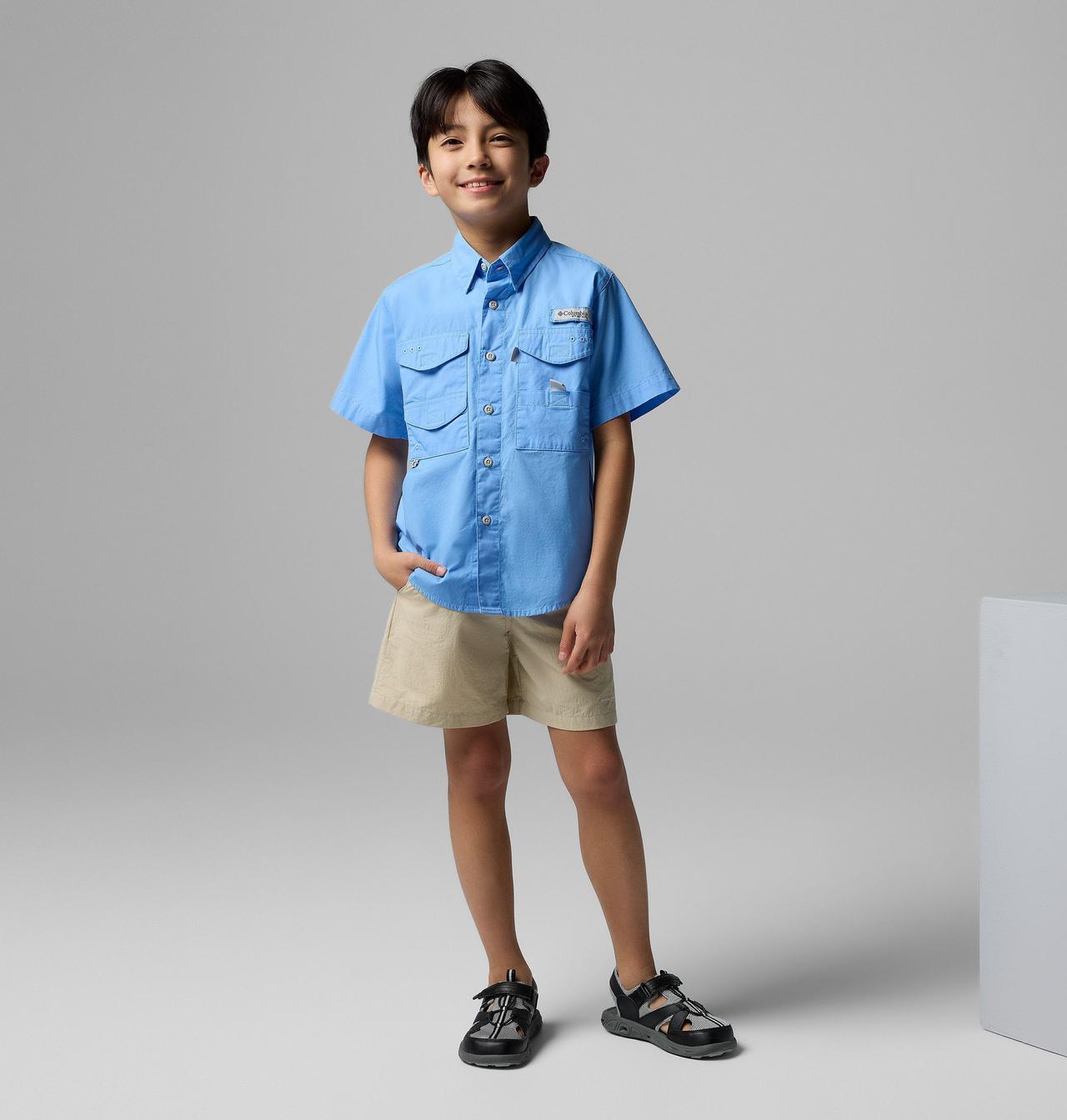 Boys’ PFG Bonehead Short Sleeve Shirt 1