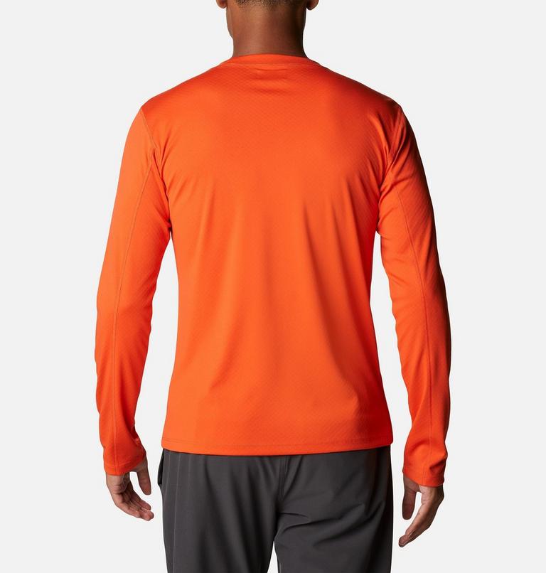Men's ZERO Rules Technical Long Sleeve Shirt, Color: Red Quartz, image 2