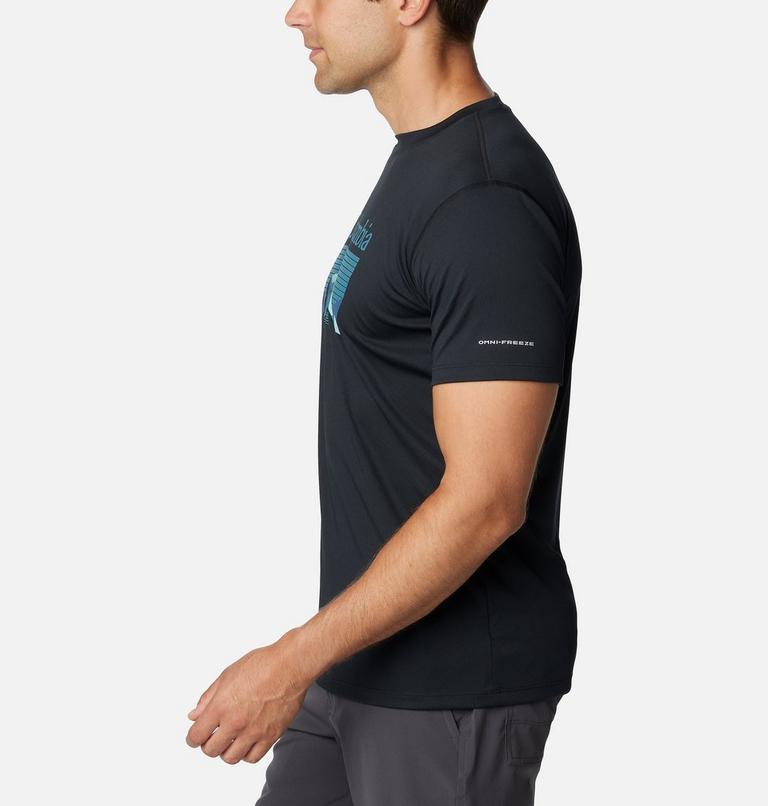Zero Rules Technical Shirt, Color: Black, Fractal Peaks, image 3
