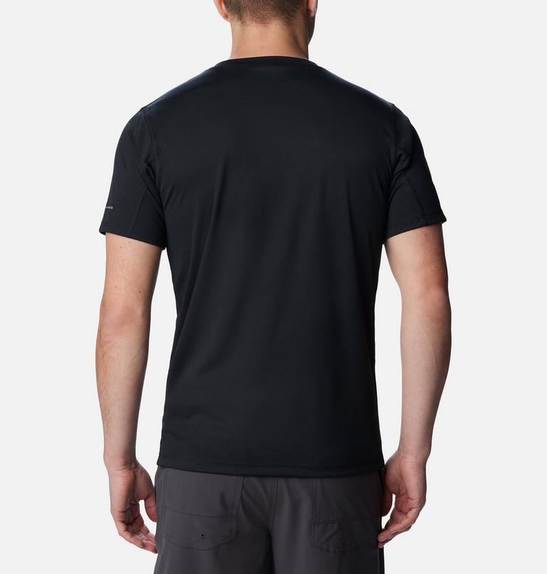Zero Rules Technical Shirt, Color: Black, Fractal Peaks Graphic, image 2