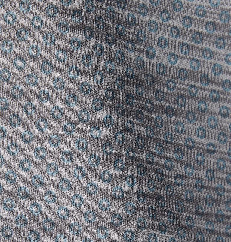 Zero Rules Technical Shirt, Color: City Grey Heather, Fractal Peaks, image 6