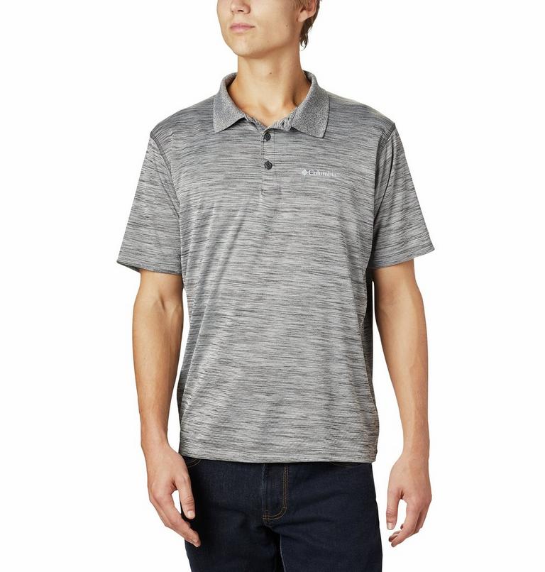 Men&rsquo;s Zero Rules Polo Shirt, Color: Shark Heather, image 1