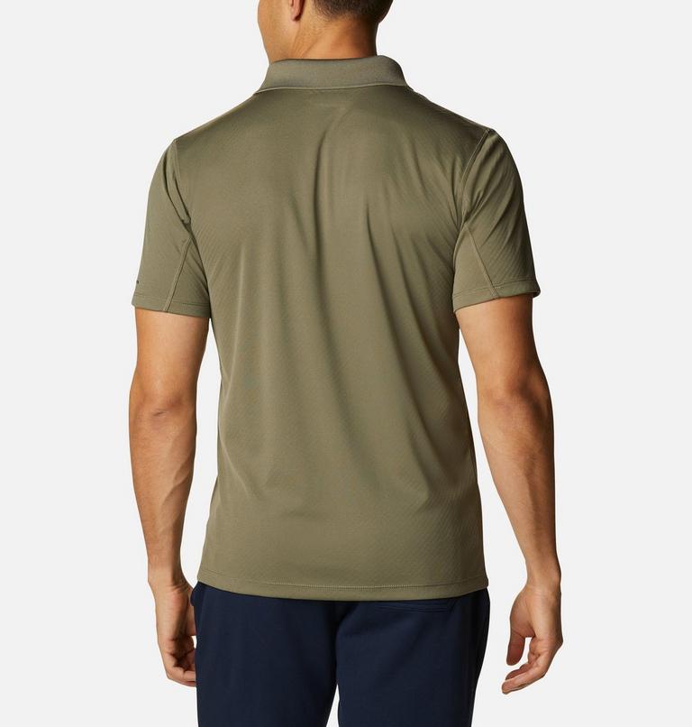 Men’s Zero Rules Polo Shirt, Color: Stone Green, image 2