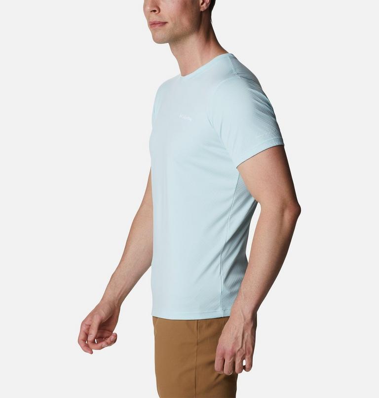 Men's Zero Rules Technical T-Shirt, Color: Icy Morn, image 3