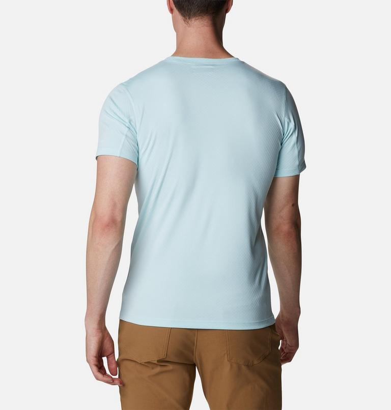 Men's Zero Rules Technical T-Shirt, Color: Icy Morn, image 2