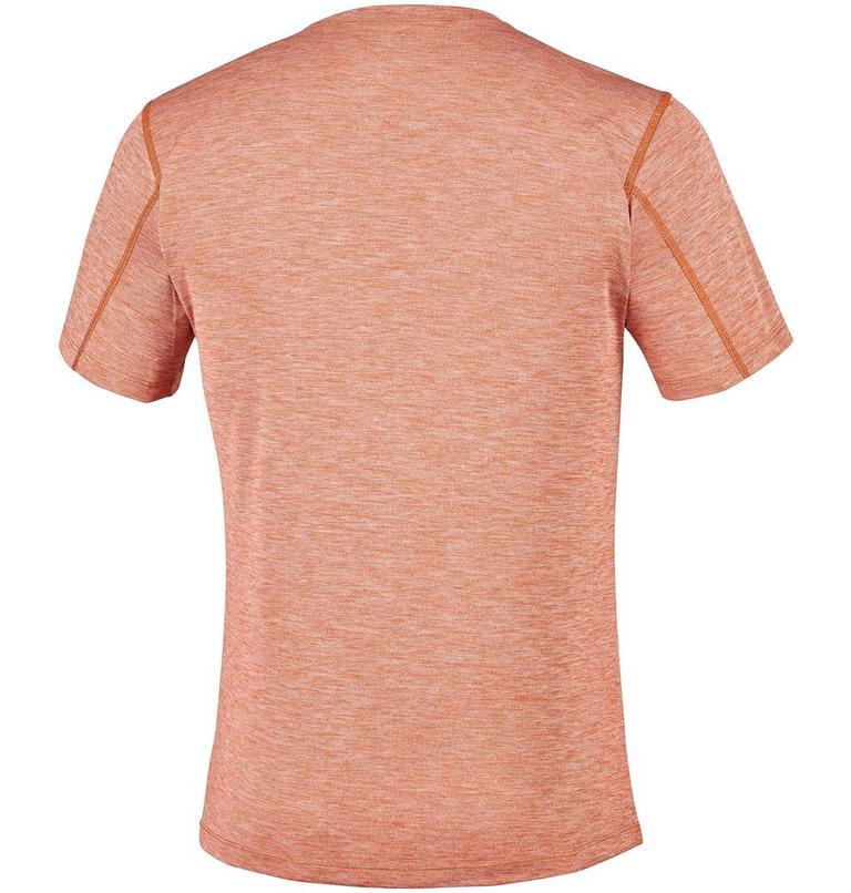 Zero Rules Short Sleeve Shirt, Color: Dark Orange Heather, image 2