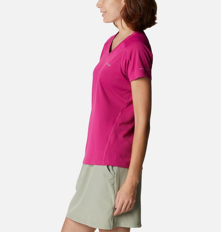 Zero Rules Short Sleeve Shirt, Color: Wild Fuchsia, image 3