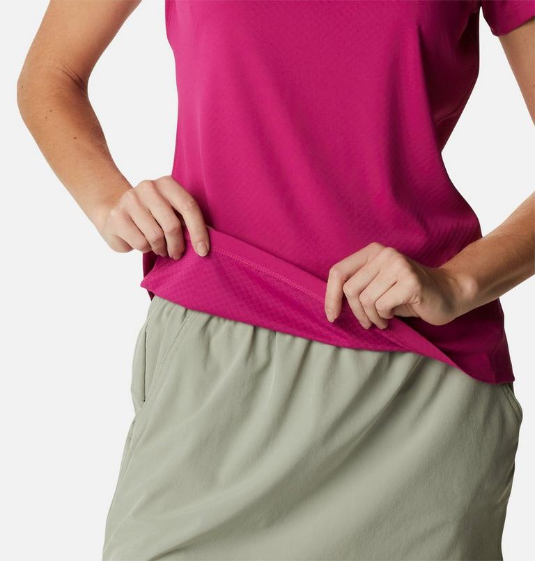 Zero Rules Short Sleeve Shirt, Color: Wild Fuchsia, image 5