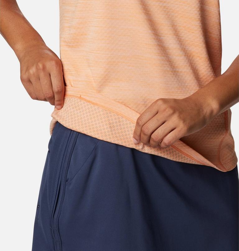 Zero Rules Short Sleeve Shirt, Color: Peach Heather, image 5