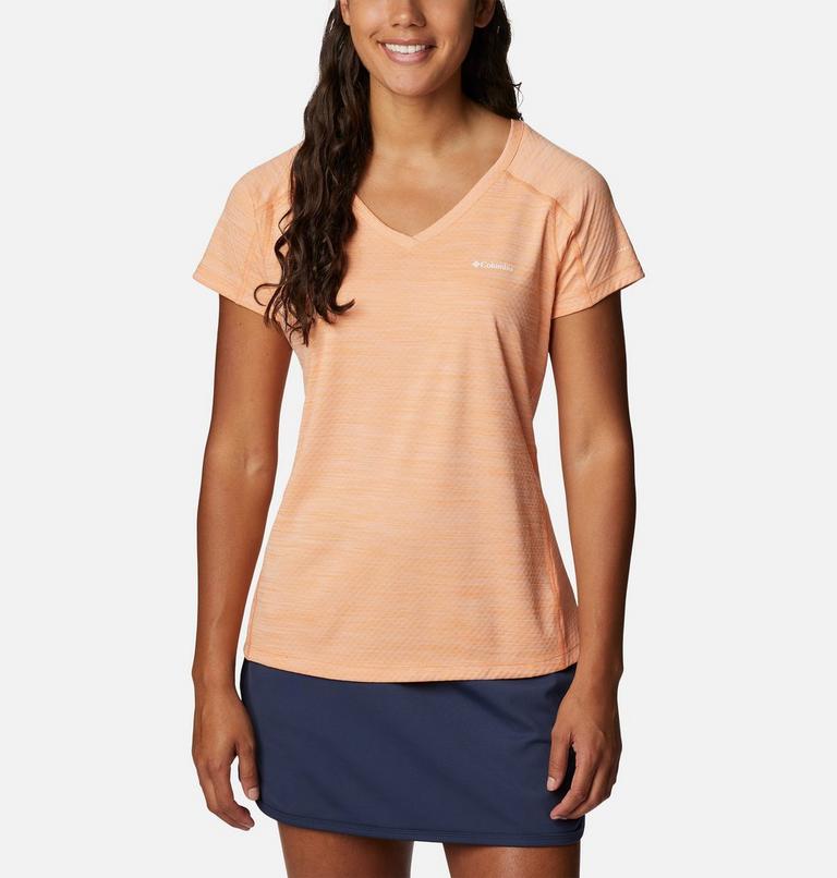 Zero Rules Short Sleeve Shirt, Color: Peach Heather, image 1