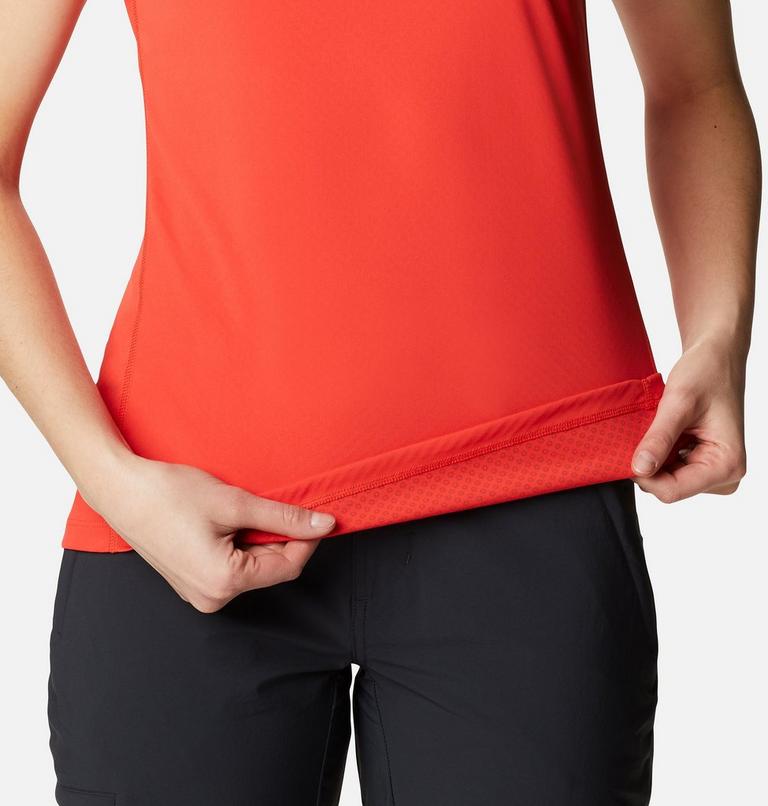 Women's Zero Rules Technical T-Shirt, Color: Bold Orange, image 5