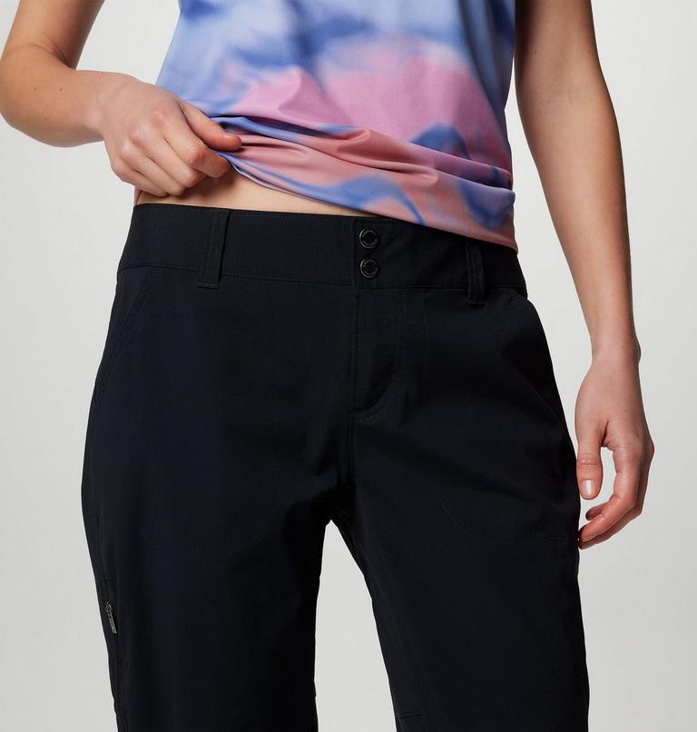 Women's Saturday Trail II Knee Pant, Color: Black, image 5