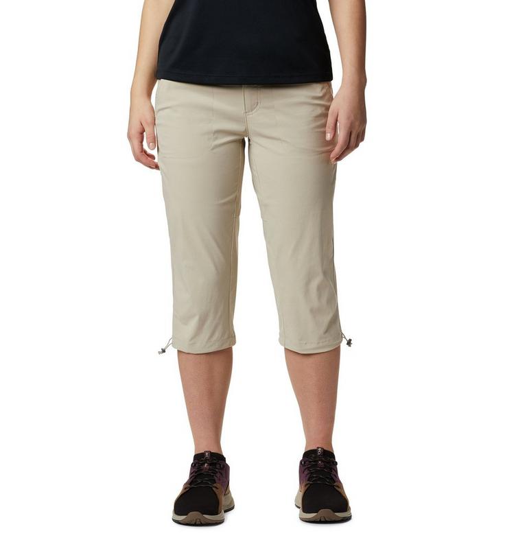 Women's Saturday Trail II Knee Pant, Color: Fossil, image 1