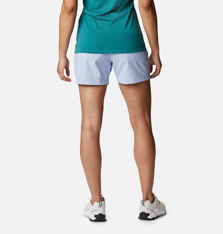 Women's Saturday Trail Shorts, Color: Faded Sky, image 2