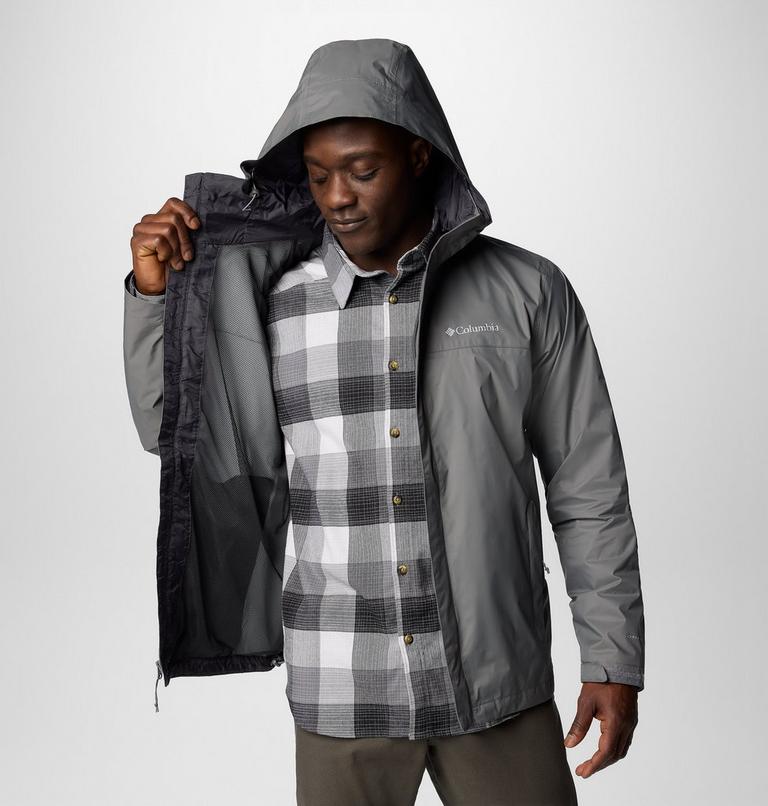 Chaqueta impermeable Watertight II para hombre, Color: City Grey, image 6