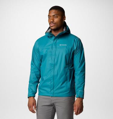 Men's Watertight II Waterproof Jacket, Color: River Blue, image 12