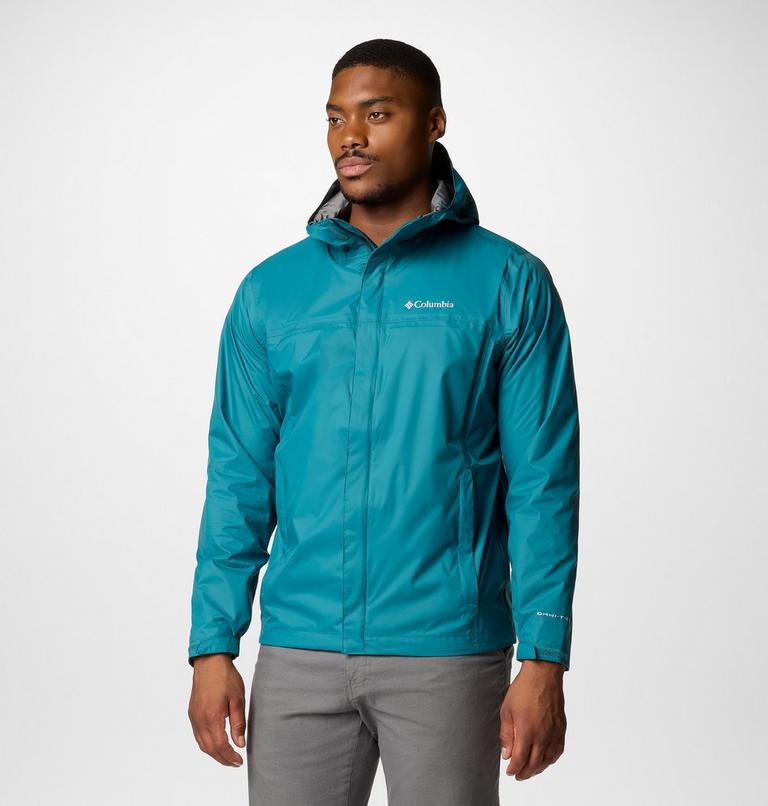 Men's Watertight II Waterproof Jacket, Color: River Blue, image 4