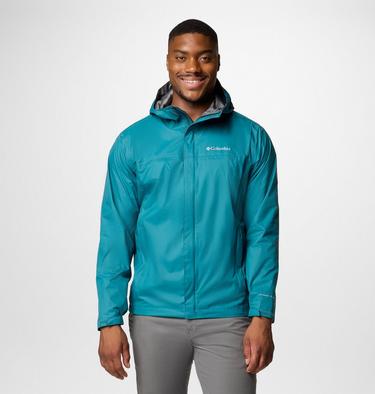 Men's Watertight II Waterproof Jacket, Color: River Blue, image 9