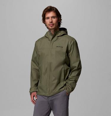Men's Watertight II Waterproof Jacket, Color: Stone Green, image 16