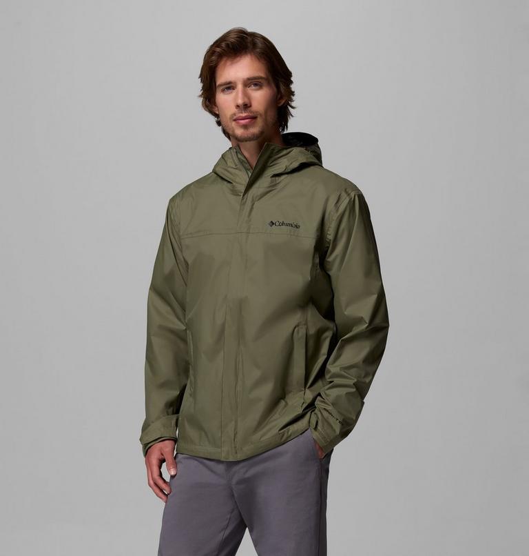 Men's Watertight II Waterproof Jacket, Color: Stone Green, image 4