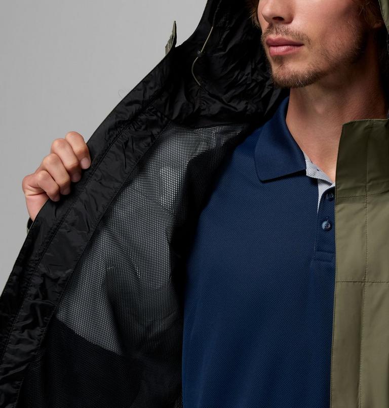 Men's Watertight II Waterproof Jacket, Color: Stone Green, image 6
