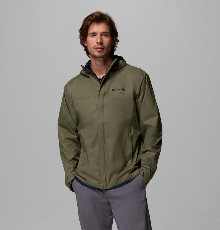 Men's Watertight II Waterproof Jacket, Color: Stone Green, image 1