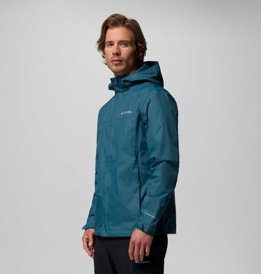 Men's Watertight II Waterproof Jacket, Color: Everblue, image 8