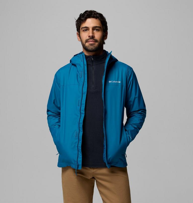 Men's Watertight II Waterproof Jacket, Color: Phoenix Blue, image 5