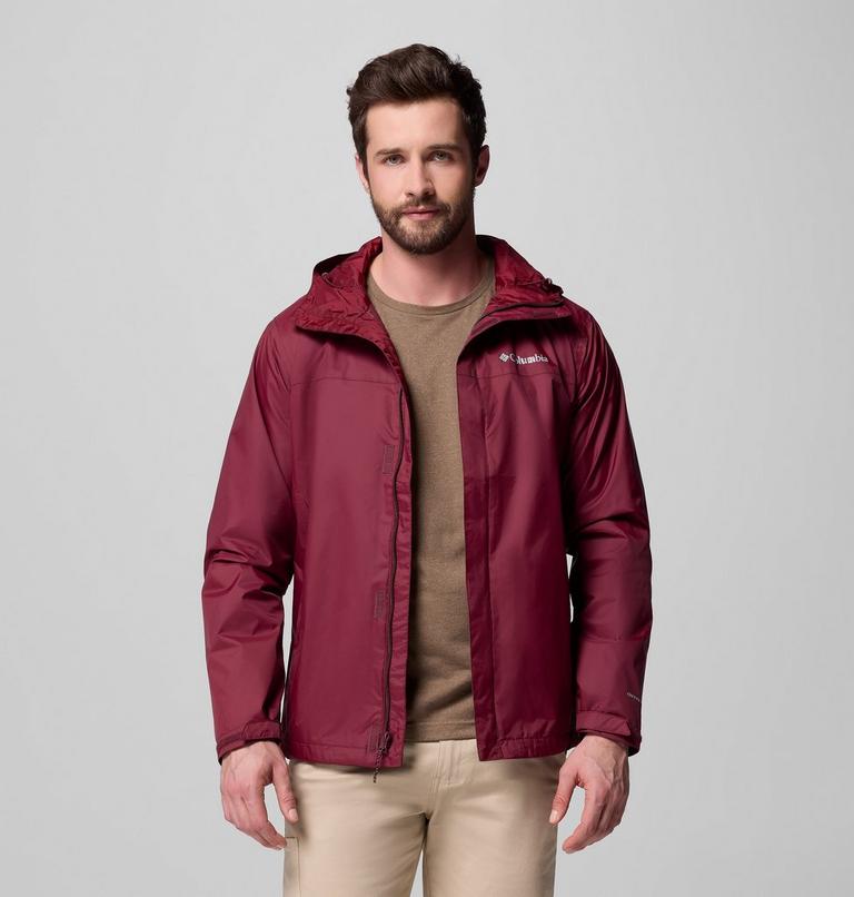 Men's Watertight II Waterproof Jacket, Color: Rich Wine, image 5