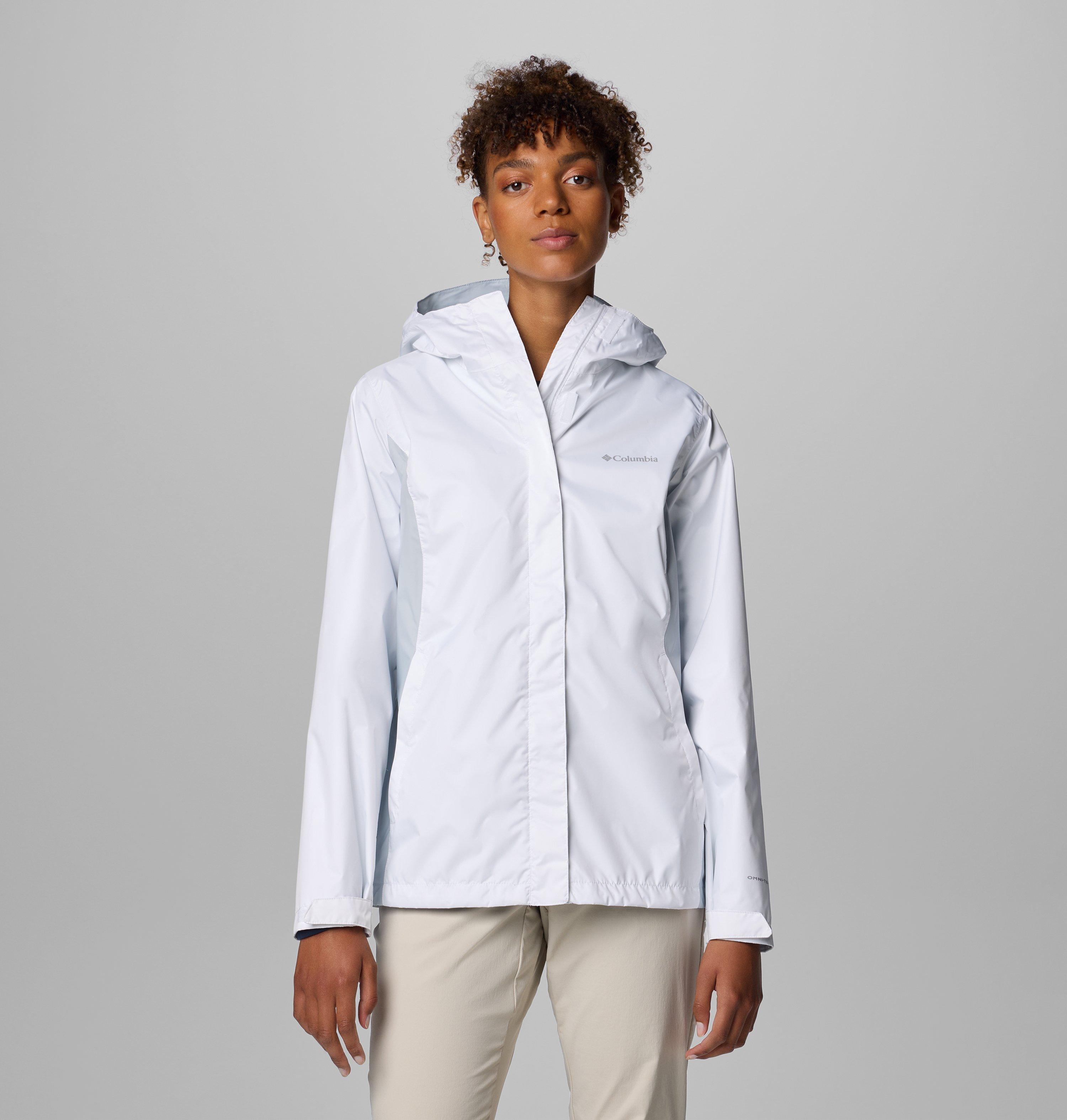 thumbnail image 2 of Columbia Women's Arcadia II Rain Jacket – Authentic, Brand New With Tags – Nylon Shell, Casual/Travel Rain Coat 2 of 6