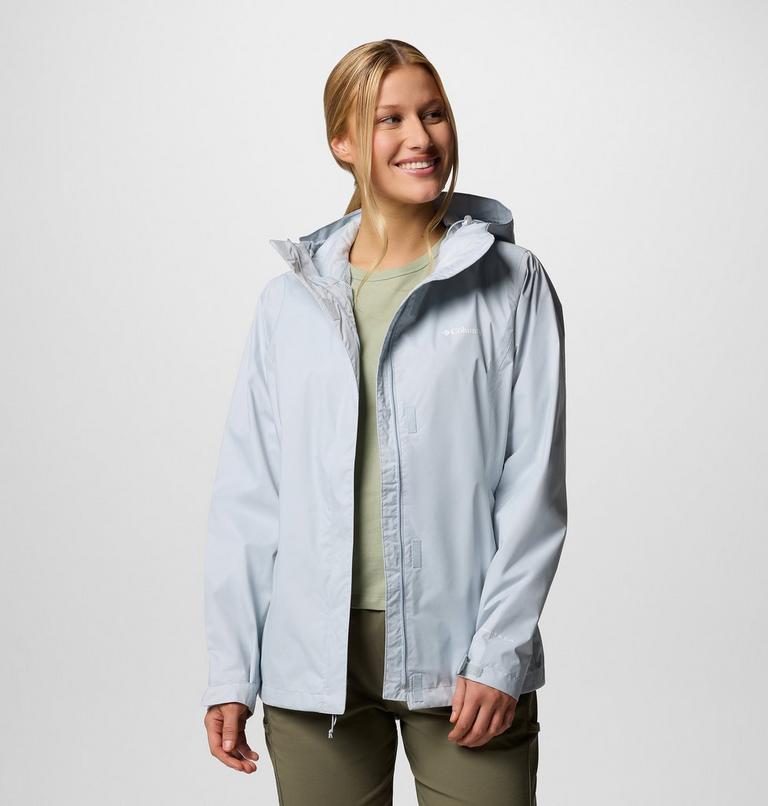 Chaqueta de lluvia Arcadia II para mujer, Color: Cirrus Grey, image 6