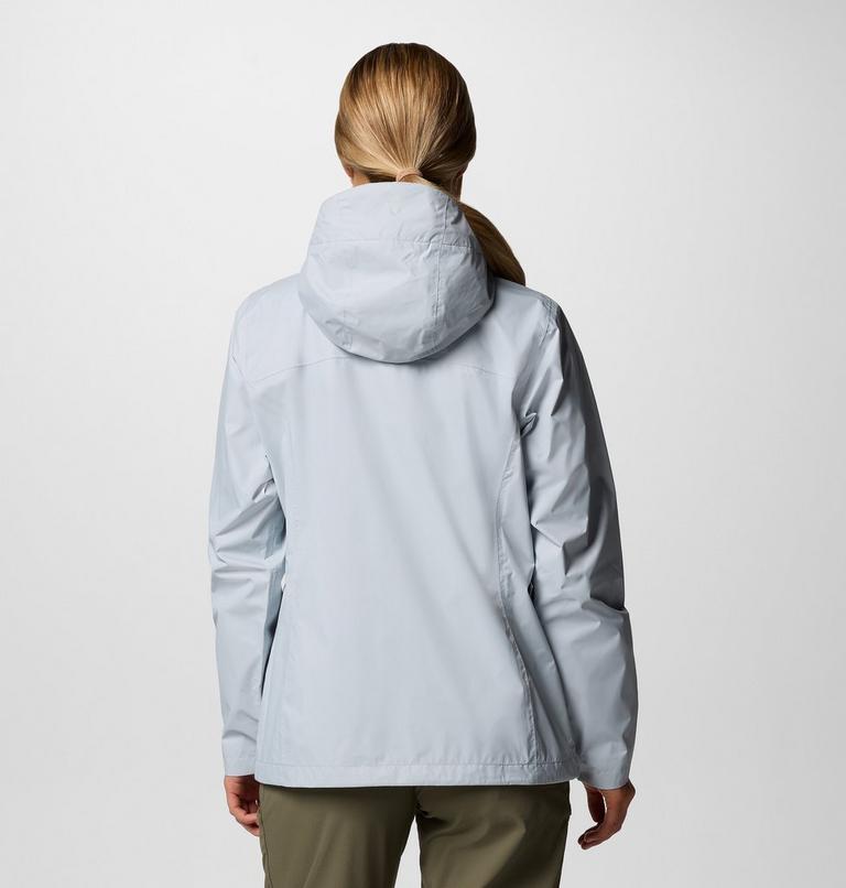 Chaqueta de lluvia Arcadia II para mujer, Color: Cirrus Grey, image 2