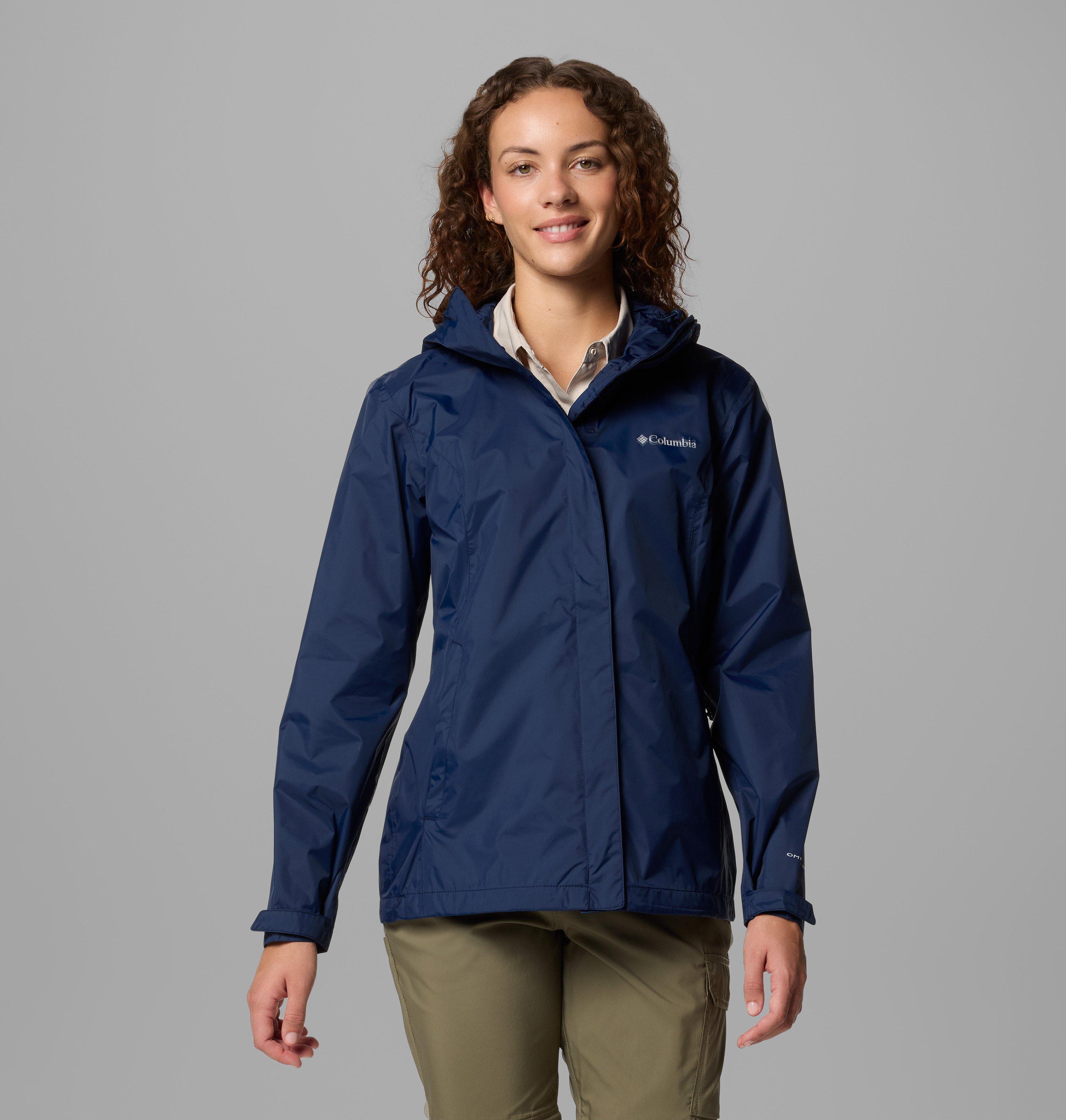 Columbia Sportswear Women's Blue Columbia - ’S Arcadia™ Ii Rain Jacket - Collegiate Navy Large