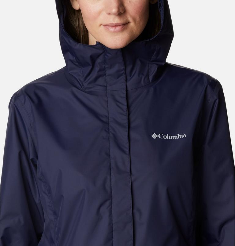 Women’s Arcadia II Rain Jacket, Color: Dark Nocturnal, image 4